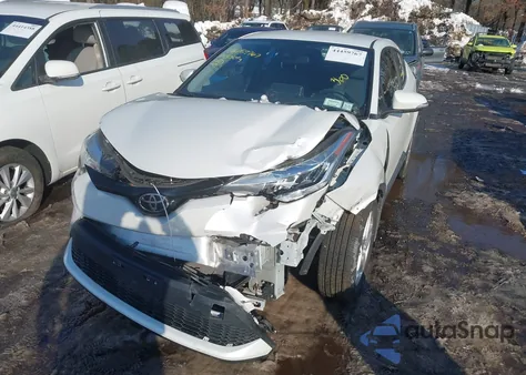 2021 Toyota C-Hr Le z USA, uszkodzony, nr VIN NMTKHMBX3MR122016